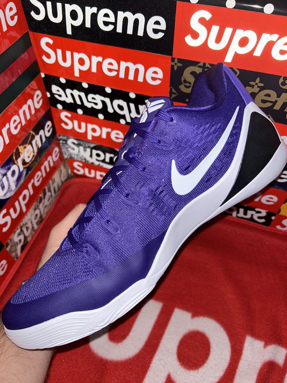 Nike Nike Kobe 9 Elite EM Protro TB Court Purple IH5095-500 NEW Size US 13 / EU 46 - 9 Thumbnail