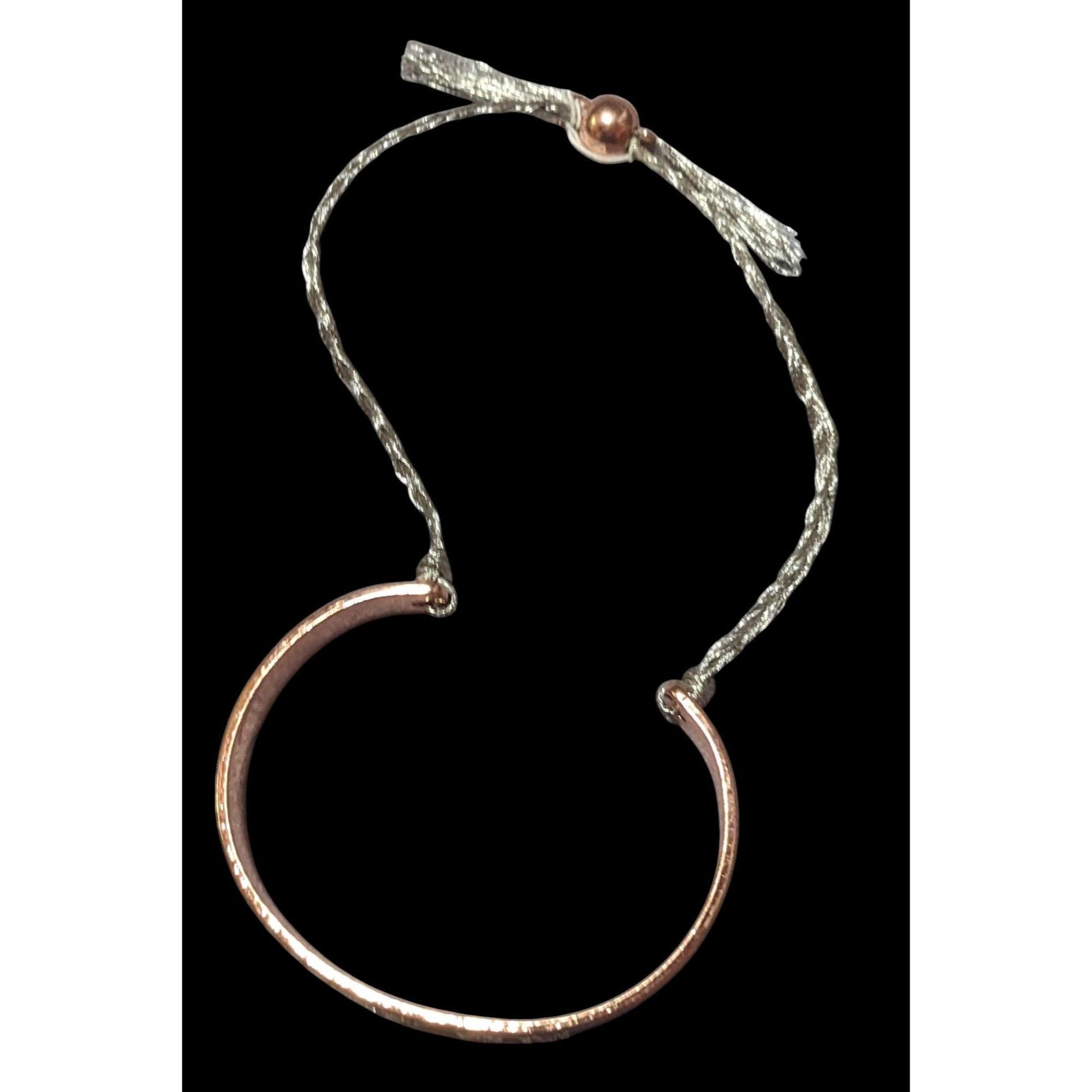 American Eagle Outfitters AEO Copper Tone Shine On Rhinestone Cuff Bracelet Size ONE SIZE - 4 Thumbnail