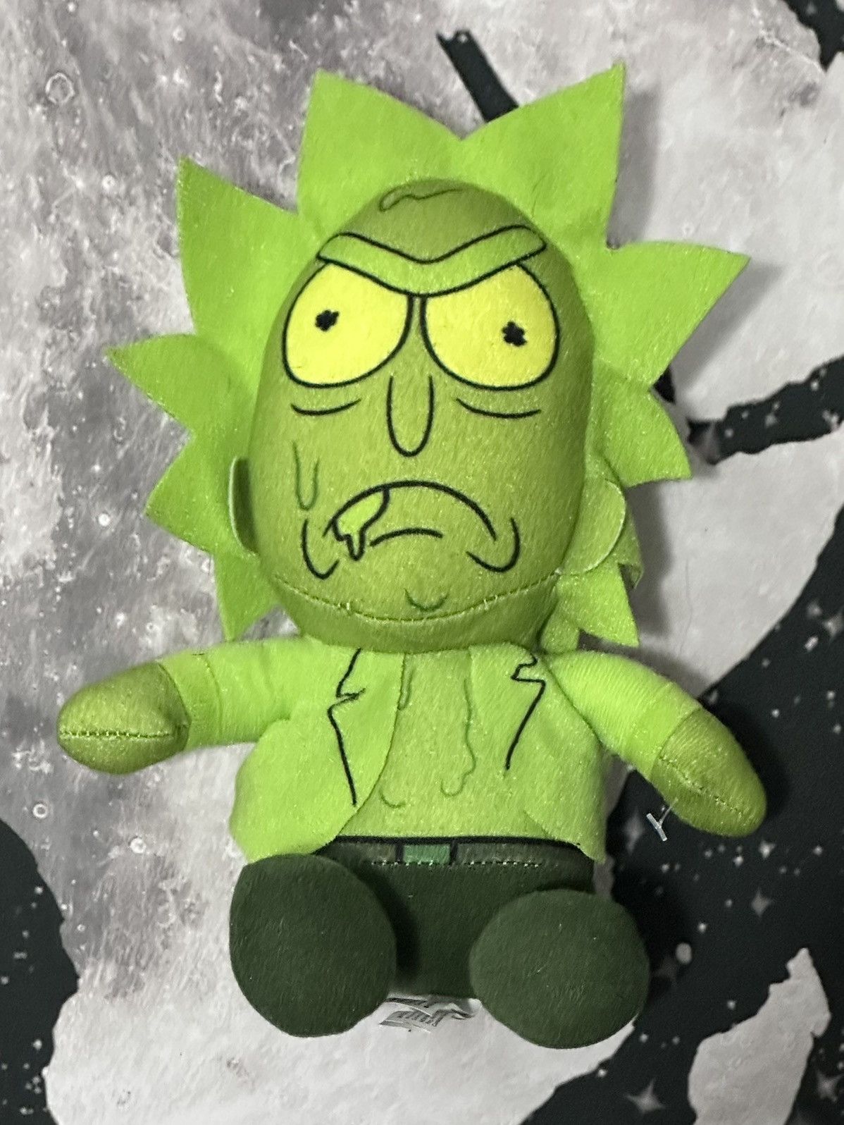 Cartoon Network Adult Swim Toxic Rick Character Plush Size ONE SIZE - 1 Thumbnail