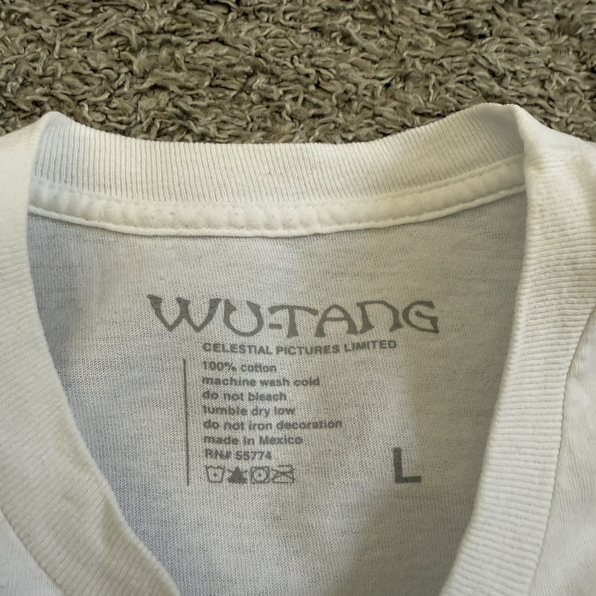 Wu-Tang Clan 🔴Wu-Tang Shirt Size Large Live From The 36 Chambers Kung Fu Size US L / EU 52-54 / 3 - 7 Thumbnail