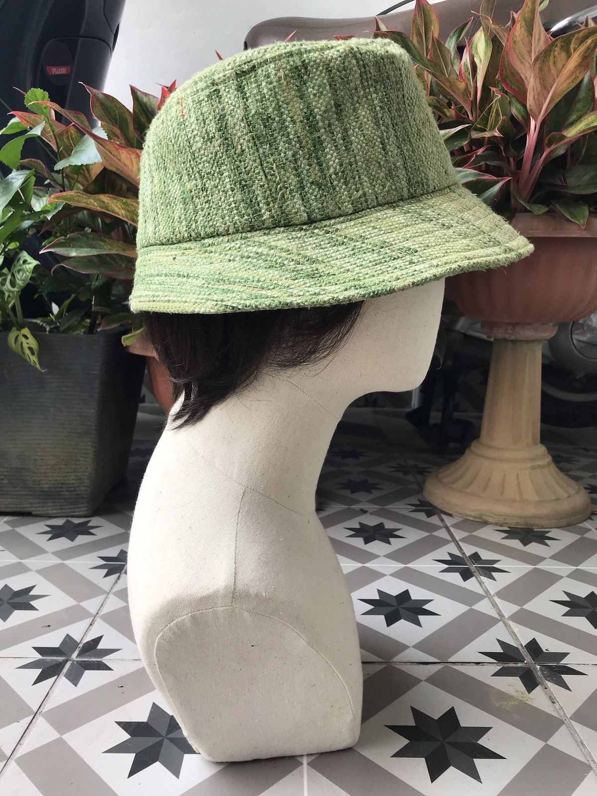 Handmade × Japanese Brand HANDMADE JAPANESE TEXTILES MATERIALS CAP HAT 🇯🇵 Size ONE SIZE - 14 Thumbnail