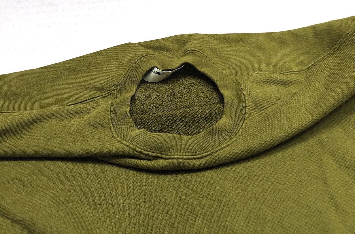 Off-White OFF-WHITE Rubber Arrows Crewneck Green Size US S / EU 44-46 / 1 - 6 Thumbnail