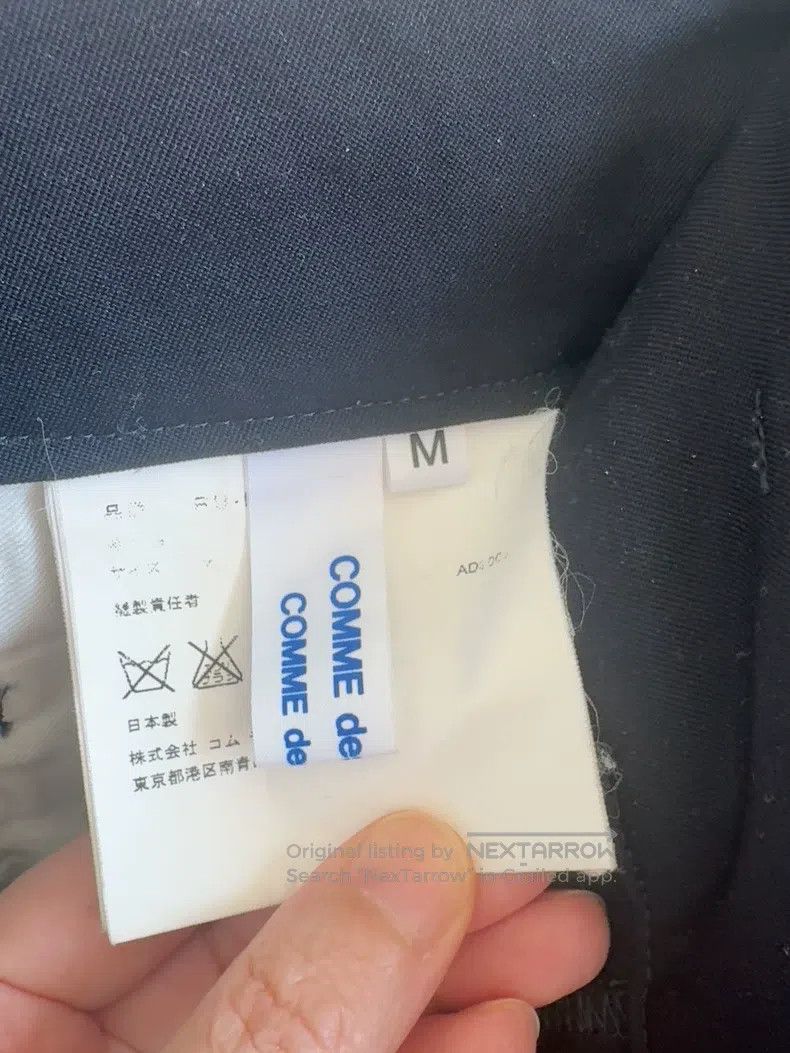 Comme des Garcons Comme Des Garcons size M pants Size 23" - 3 Thumbnail