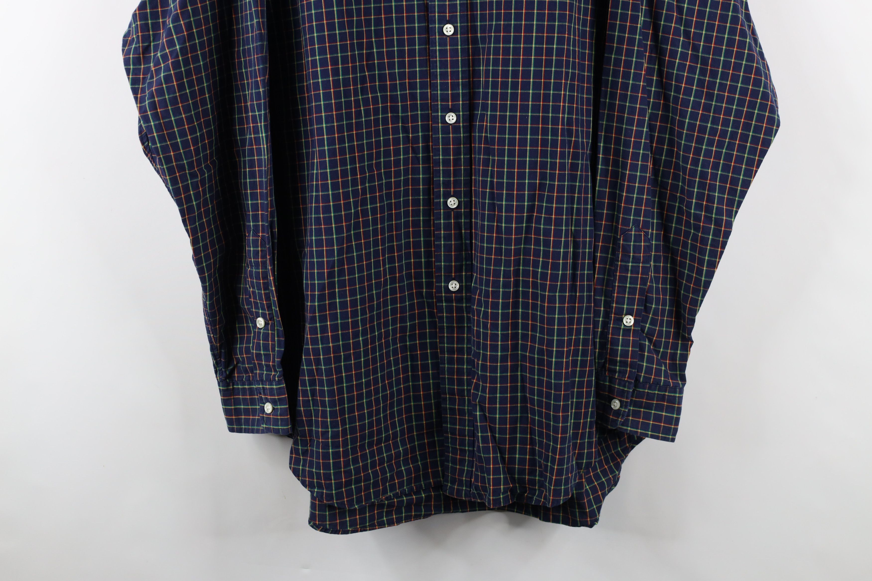 Ralph Lauren × Vintage Vintage 90s Ralph Lauren Fit Collared Button Down Shirt Size US L / EU 52-54 / 3 - 3 Thumbnail