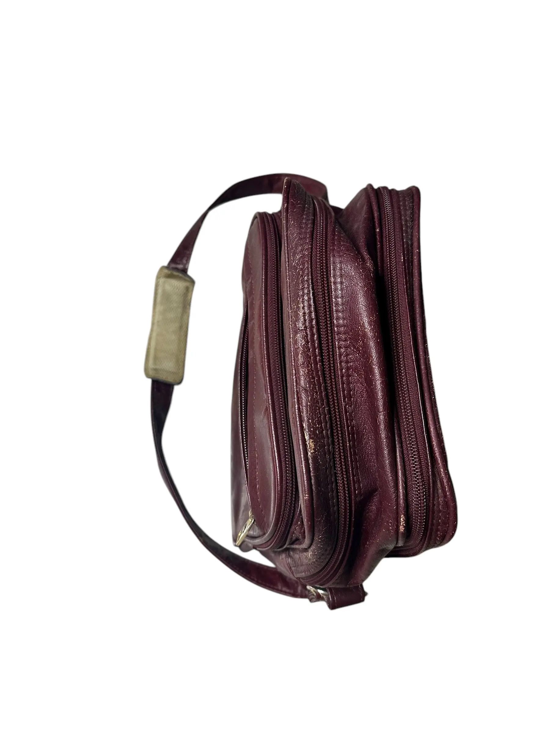 Samsonite Korean Samsonite vintage leather box military bag Size ONE SIZE - 9 Thumbnail