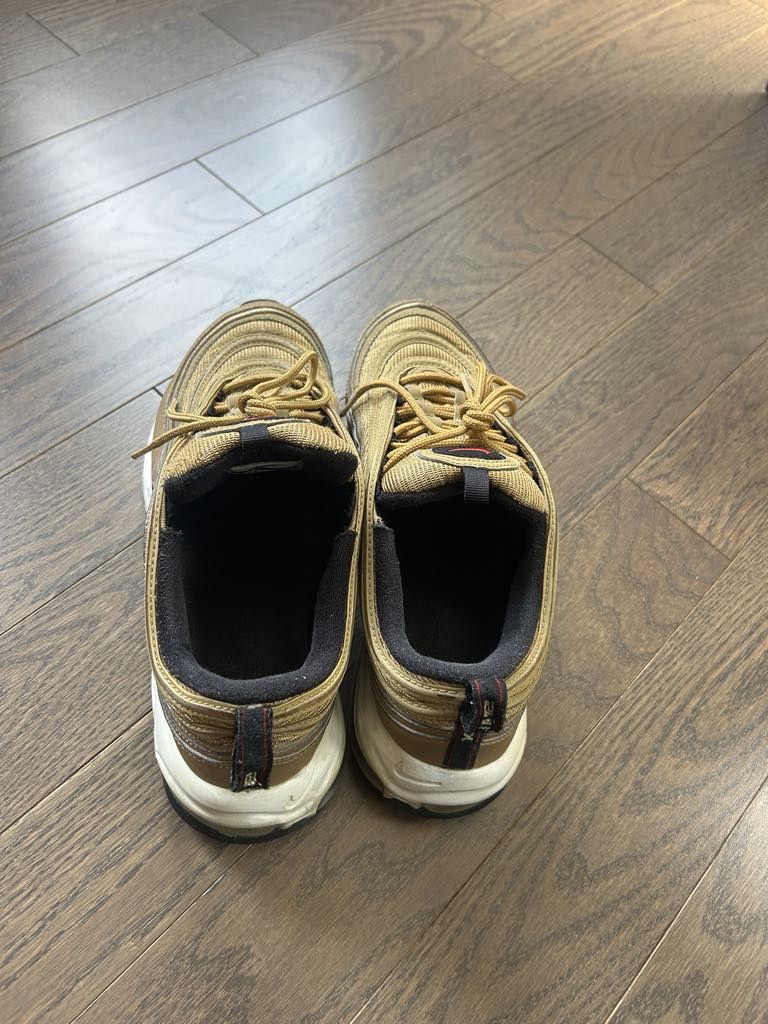 Nike Air Max 97 OG QS 'Metallic Gold' Size US 9.5 / EU 42-43 - 8 Thumbnail