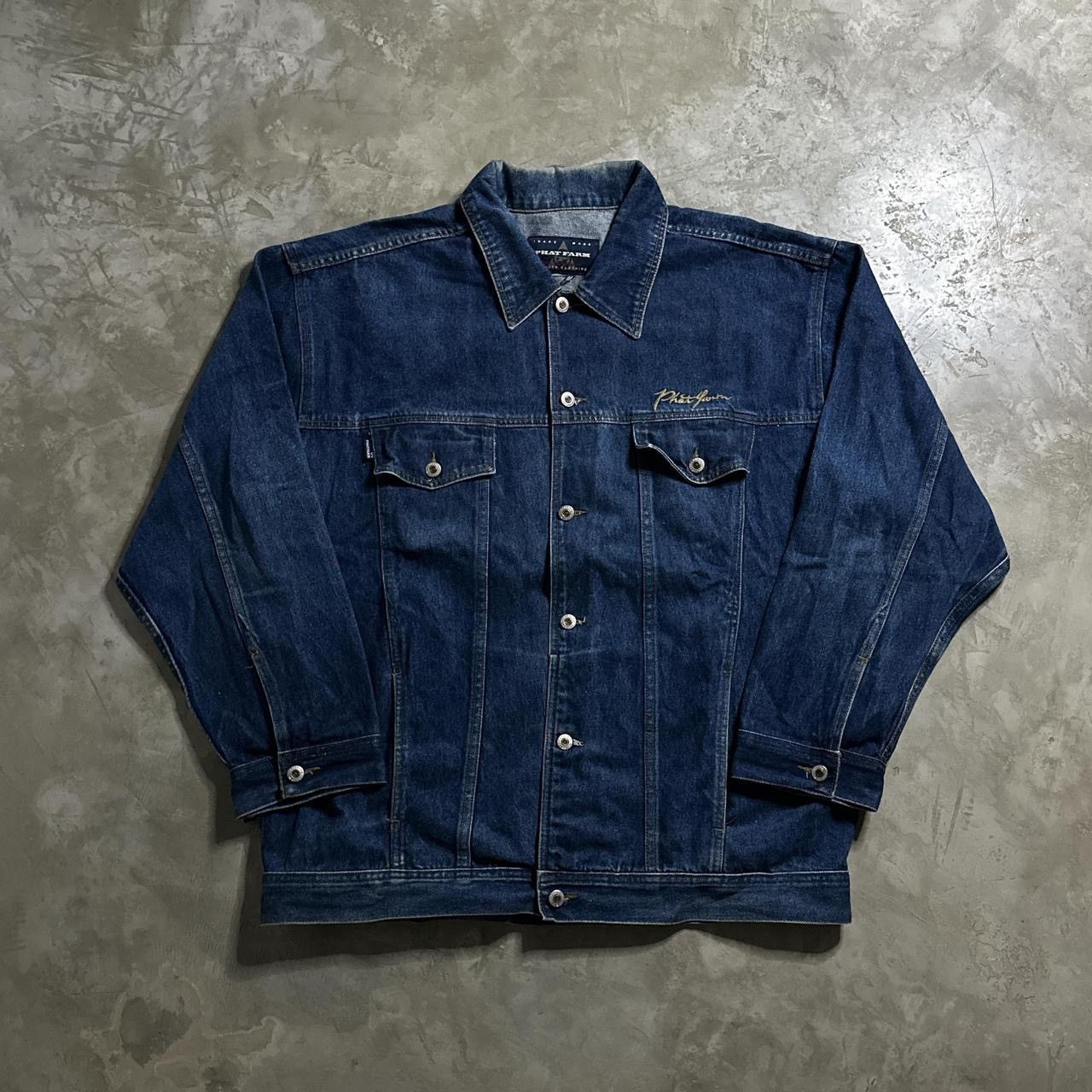 PHAT FARM Patch work MA-1Jacket vintage