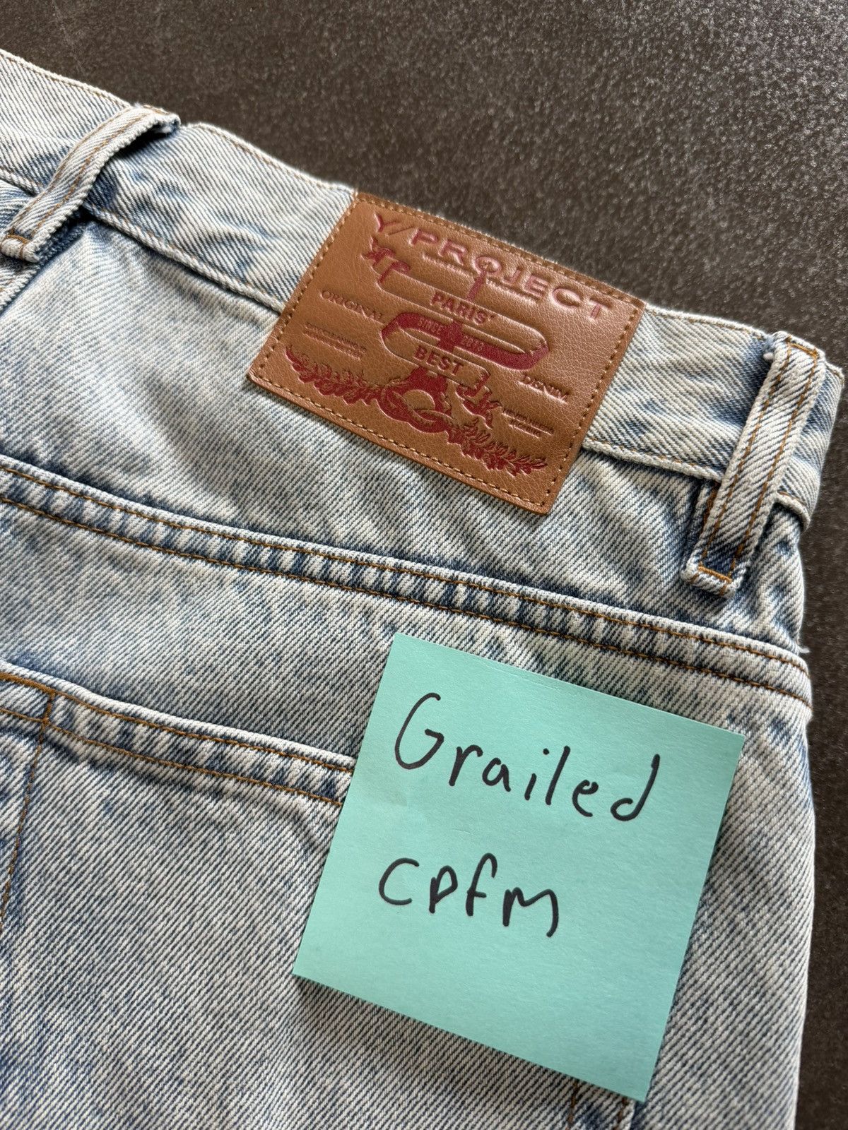 Y/Project Y Project Cowboy Cuff Jeans 29 Size US 29 - 5 Thumbnail