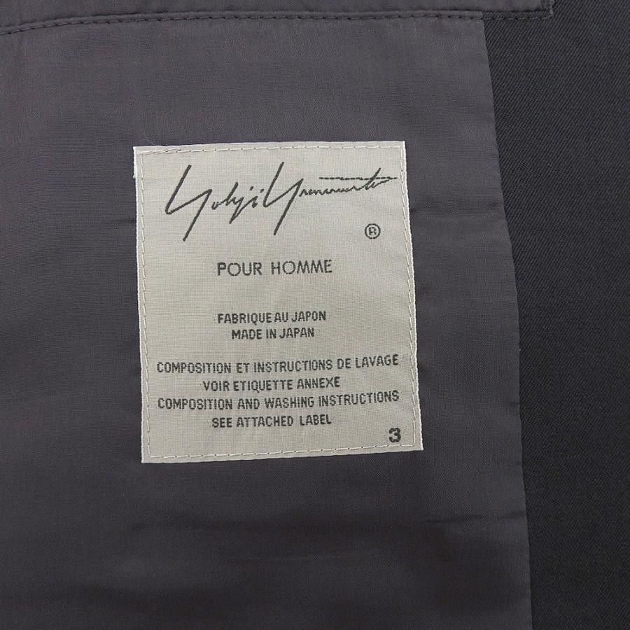 Yohji Yamamoto Yohji Yamamoto Pour Homme -W/Gabardine 7BS Stand Collar Vest Size US L / EU 52-54 / 3 - 5 Thumbnail