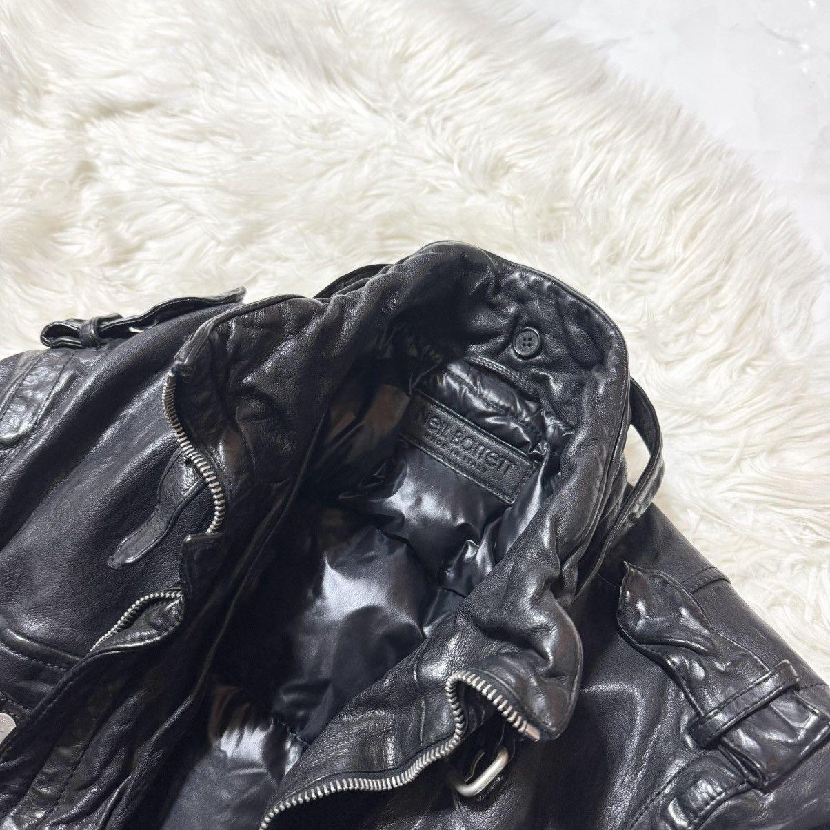 Neil Barrett Auth, Neil Barrett Padded Buffalo Leather Jacket Size US S / EU 44-46 / 1 - 13 Thumbnail