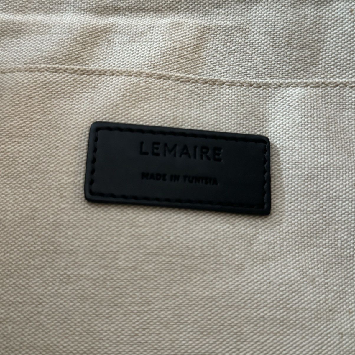 Lemaire Lemaire large croissant coated cotton bag Size ONE SIZE - 3 Thumbnail
