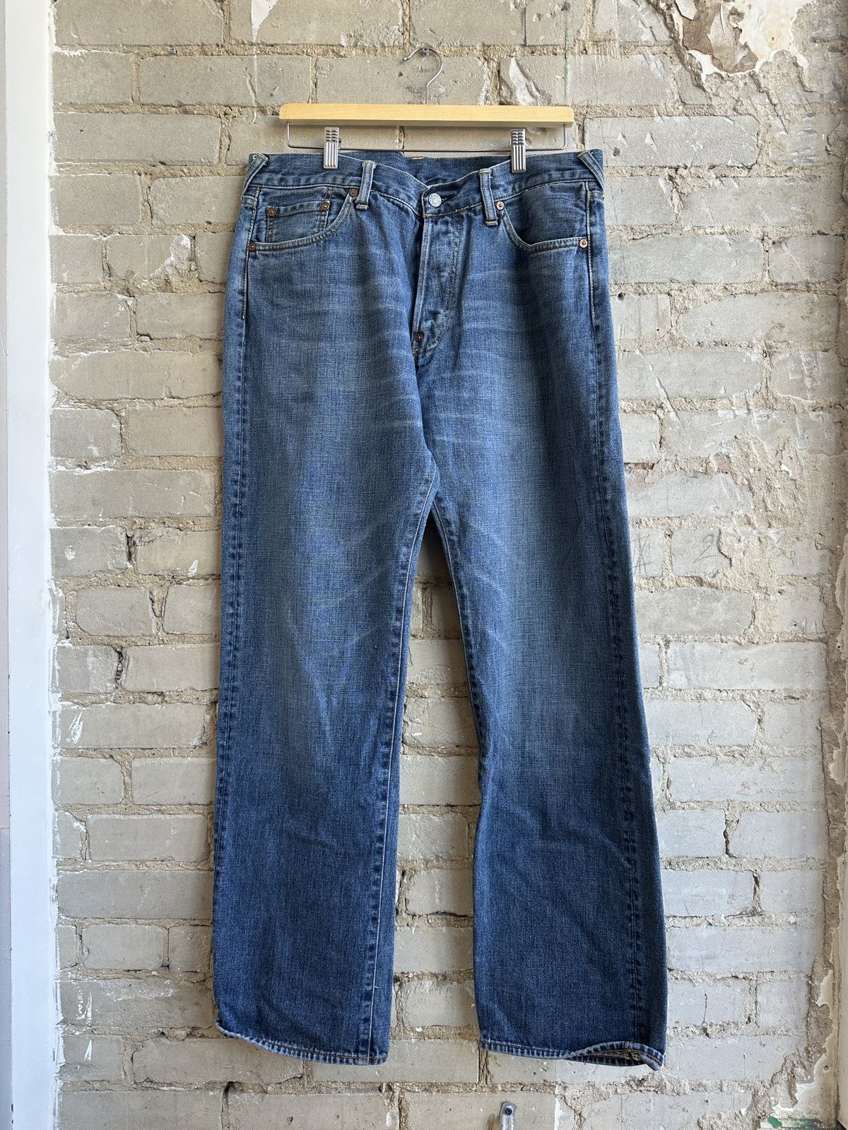 Evisu Evisu Light Wash Jeans Size US 36 / EU 52 - 2 Thumbnail