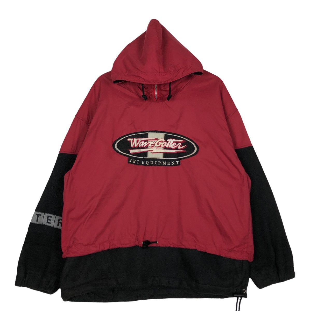 Japanese Brand 🔥Rare 90’s Anorak Hunting Jacket Wave Getter Japan Big Logo Size US M / EU 48-50 / 2 - 2 Thumbnail