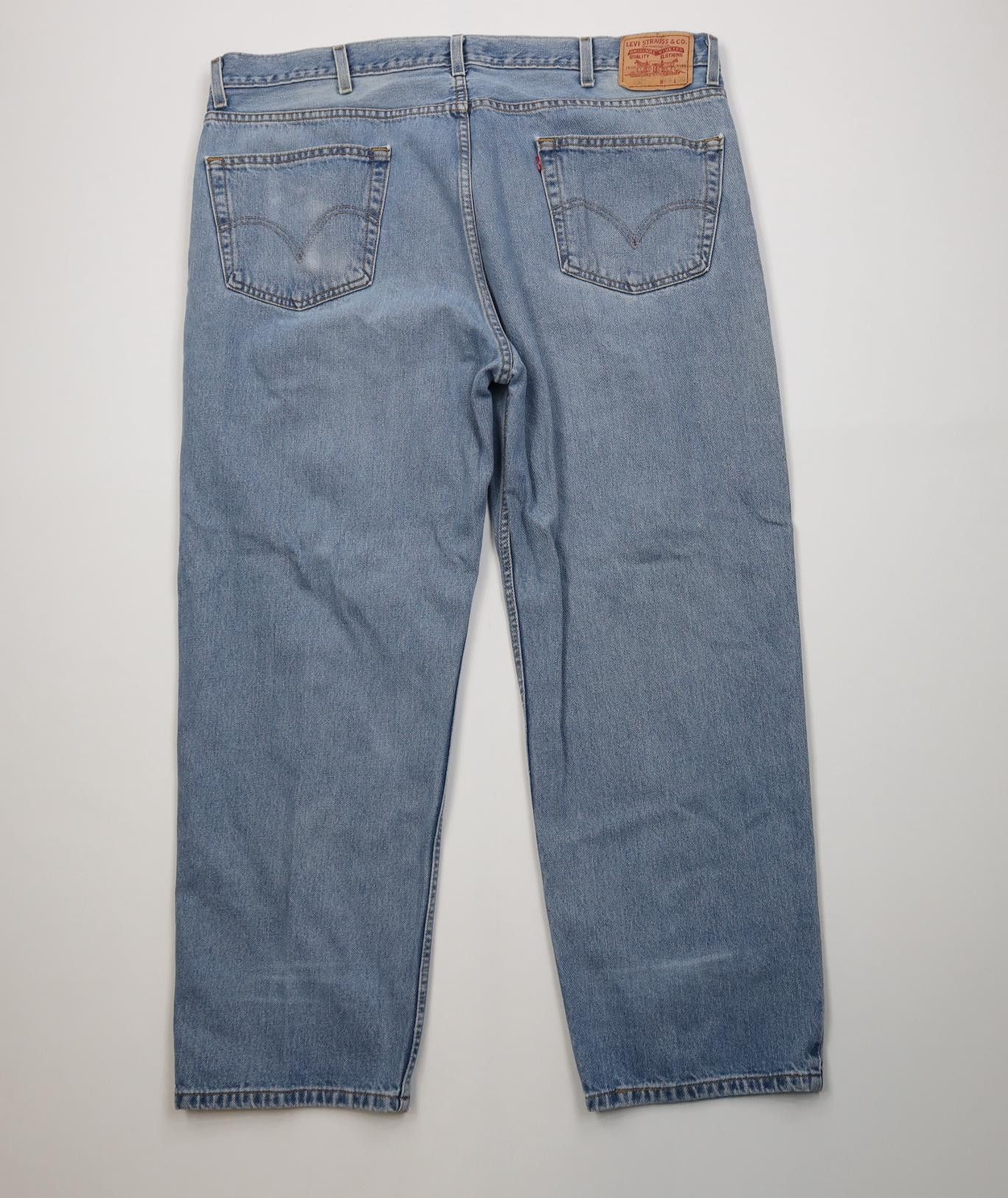 Levi's Vintage Y2K 2004 Levis 550 Relaxed Fit Denim Jeans Cotton Size US 44 / EU 60 - 10 Thumbnail