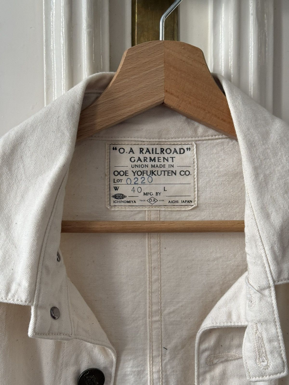 Ooe Yofukuten OOE Yofukuten Railroad Garment Size US M / EU 48-50 / 2 - 2 Thumbnail