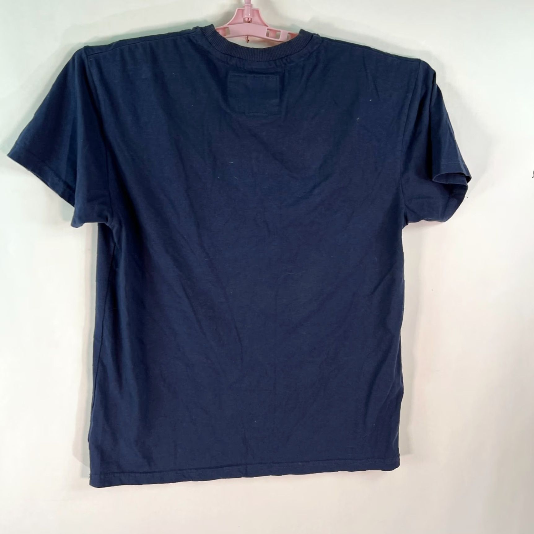 Vintage Pacific Blue T-Shirt Adult Large Embroidered Blue Shirt Mens graphic 1973 nature 90s? Size US L / EU 52-54 / 3 - 4 Thumbnail