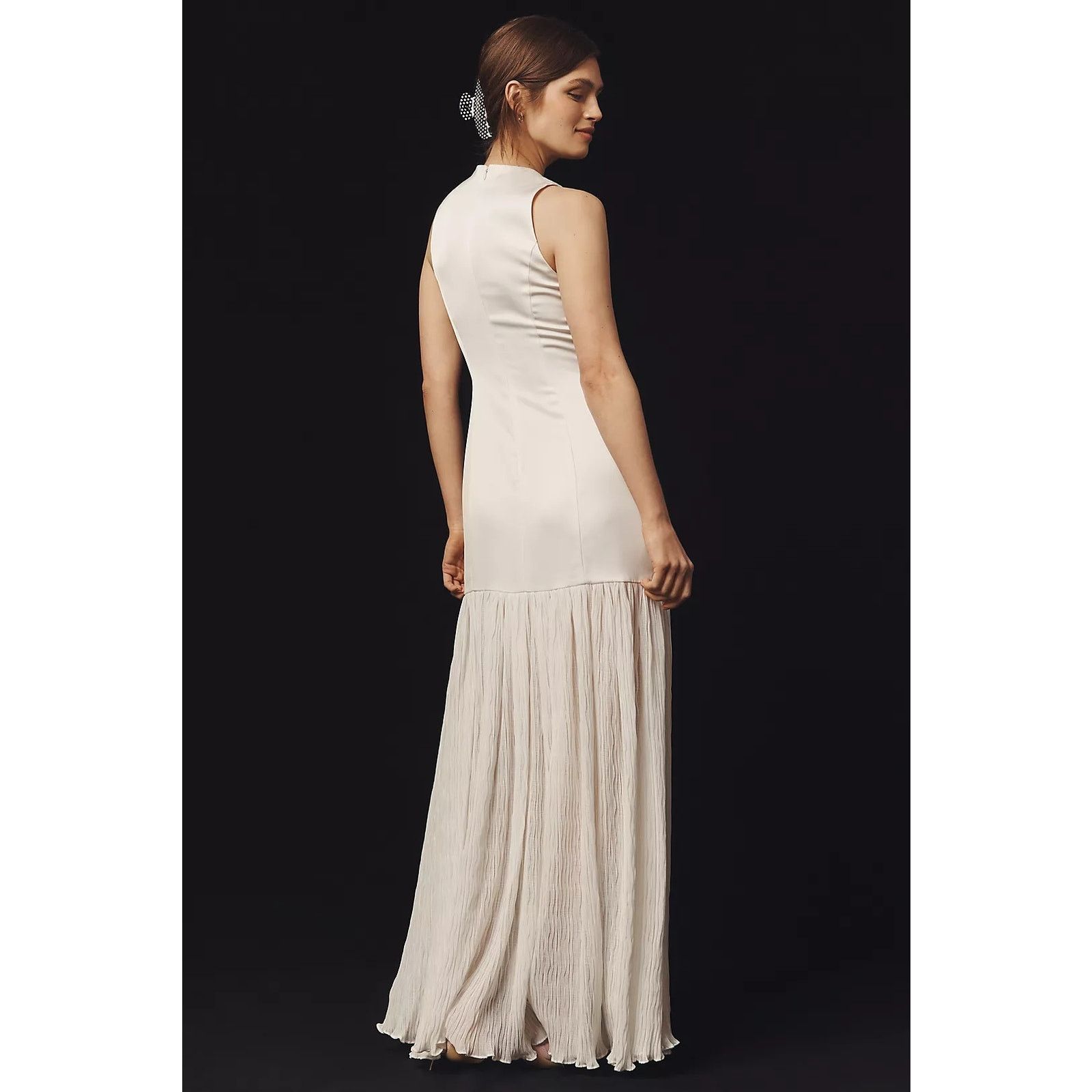 Anthropologie New ALIGNE Zane Sleeveless Sheer Skirt Maxi Dress $275 SZ 10 Size L / US 10 / IT 46 - 5 Thumbnail