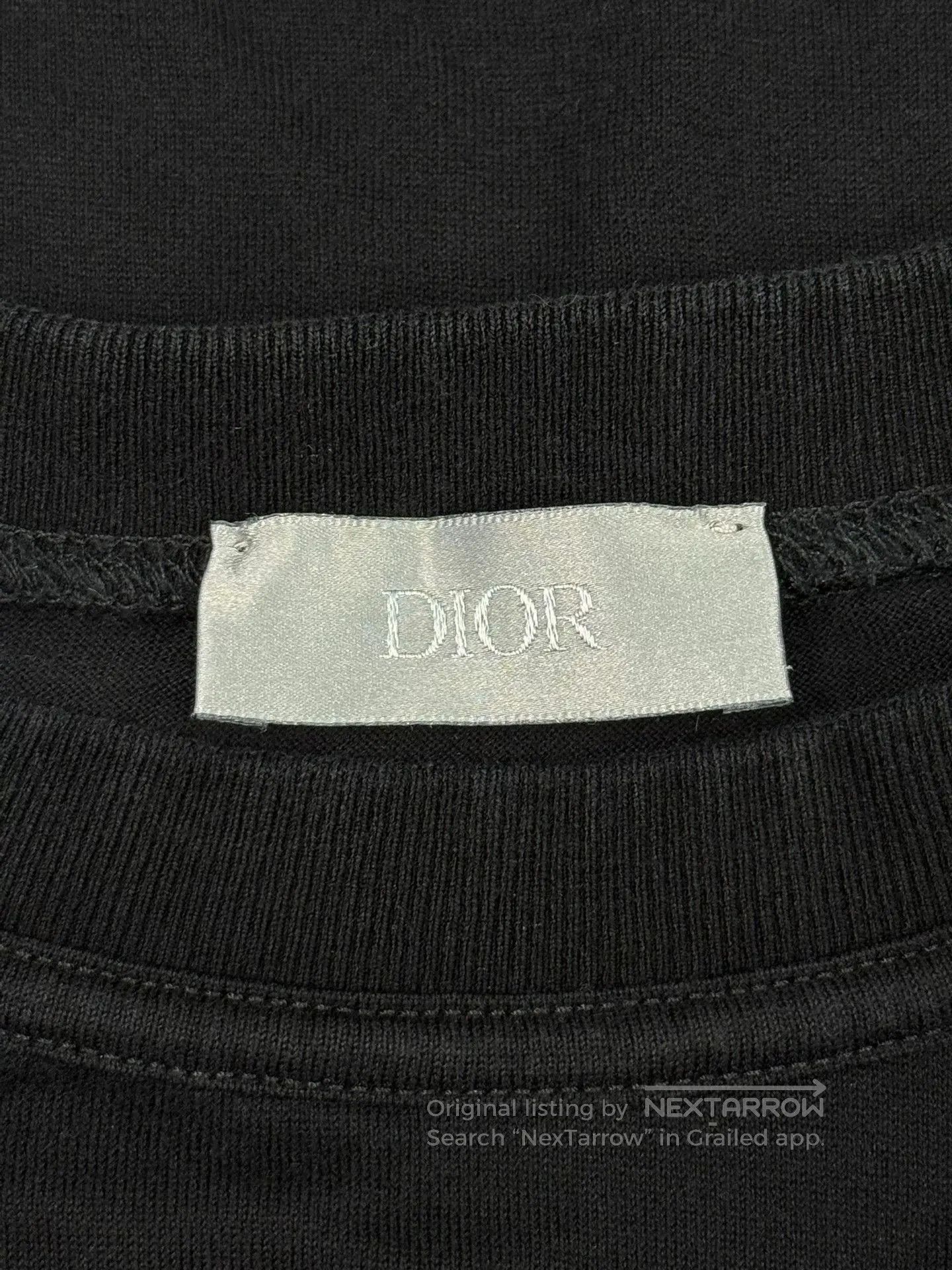 Dior Dior Black Stamp Graphic Short Sleeve T-Shirt. Size US S / EU 44-46 / 1 - 7 Thumbnail
