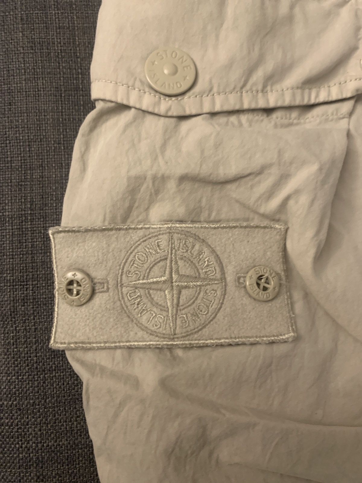 Stone Island Stone Island Ghost Piece Cargo Pants Beige Size US 33 - 8 Thumbnail