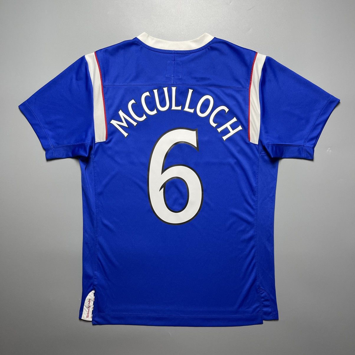 Umbro RANGERS UMBRO 2011/2012 FOOTBALL HOME JERSEY #6 MCCULLOCH Size US S / EU 44-46 / 1 - 1 Thumbnail