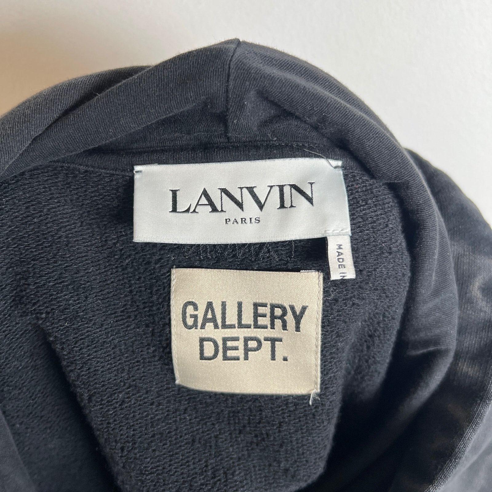 Gallery Dept. × Lanvin Lanvin x Gallery Dept Paint Splatter Hoodie Size XXL Size US XXL / EU 58 / 5 - 4 Thumbnail