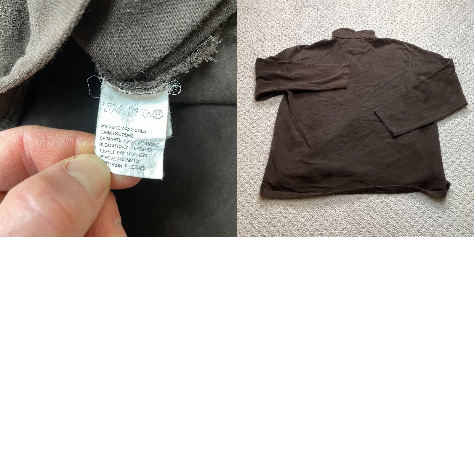 Chaps Chaps Jacket Mens 2XL Brown 1/4 Zip Pullover Solid Logo Cotton Windbreaker Short Coat Mens Size US XXL / EU 58 / 5 - 9 Thumbnail