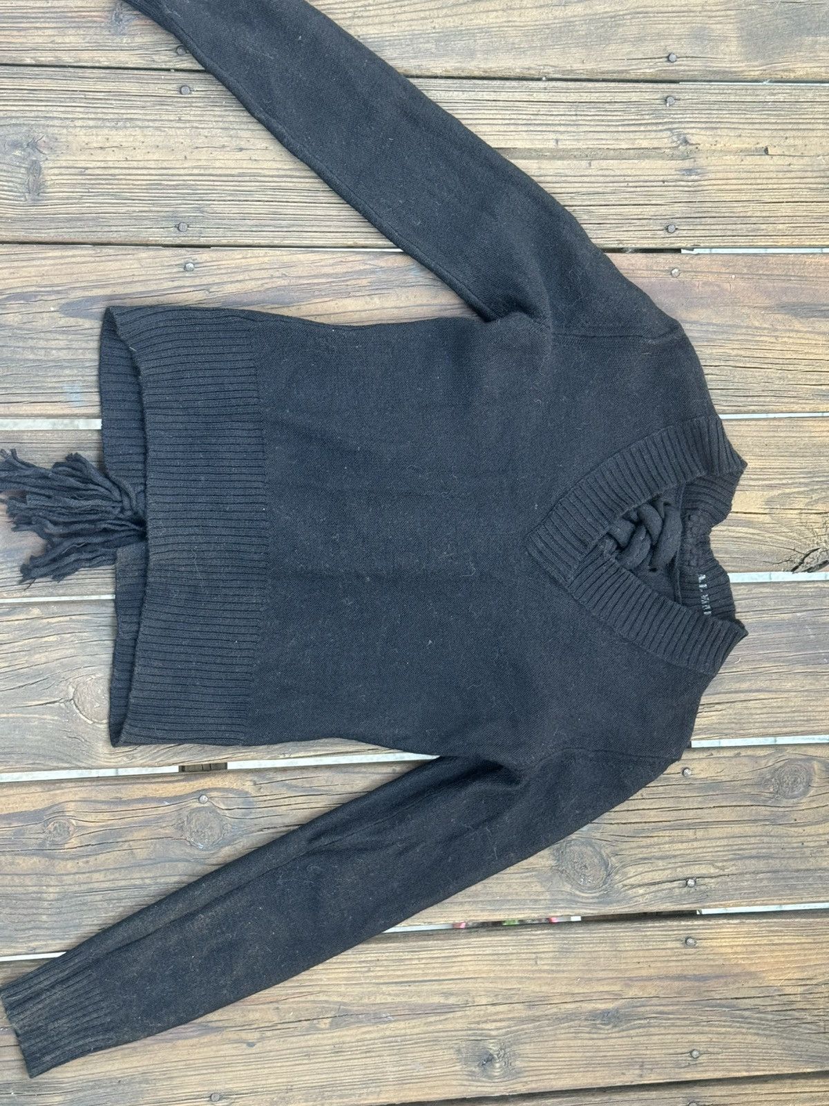 A.F. Vandevorst A.F. Vandervorst Fall 2000 sweater with back braid Size S / US 4 / IT 40 - 6 Thumbnail