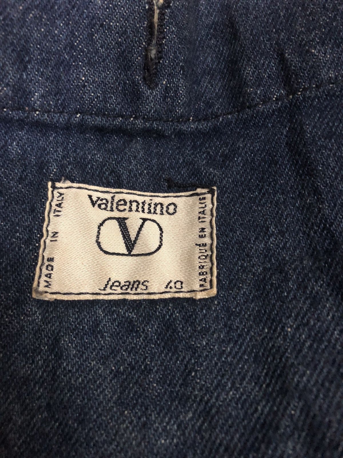 Valentino Rare Vintage 80’s Valentino Duffle Denim Parkas Size US L / EU 52-54 / 3 - 3 Thumbnail