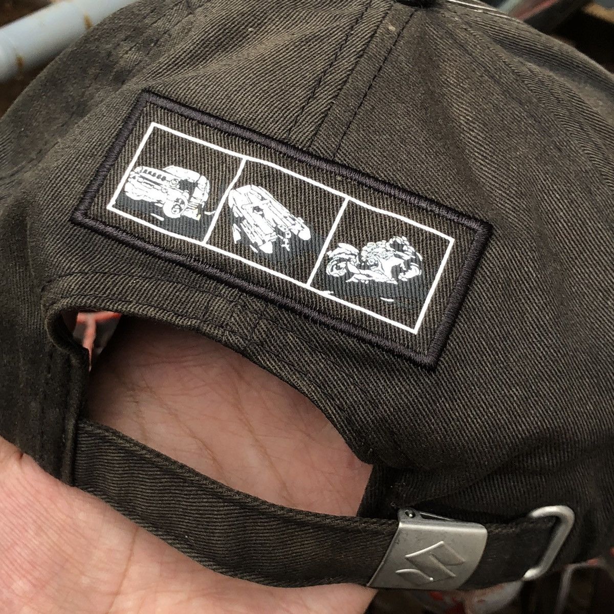 Japanese Brand 🔥HOTS🔥 Vintage Suzuki Racing Collection Sunfaded Hat Size ONE SIZE - 8 Thumbnail
