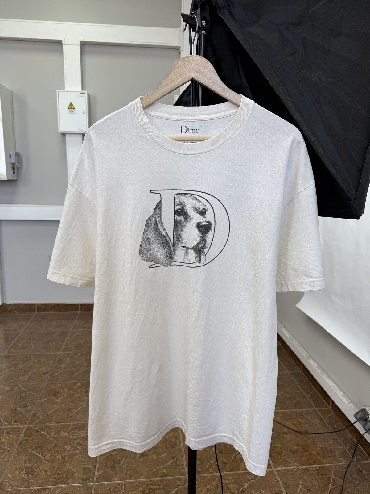Dime 🇺🇸 Y2K DIME Dog T-Shirt Rare Retro Hype Skateboard Size US XL / EU 56 / 4 - 1 Thumbnail