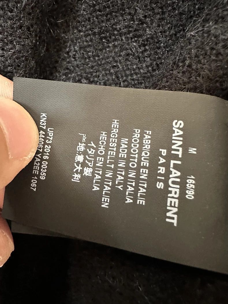 Saint Laurent Paris YSL Black Star Embellished Cardigan- Size US M / EU 48-50 / 2 - 6 Thumbnail