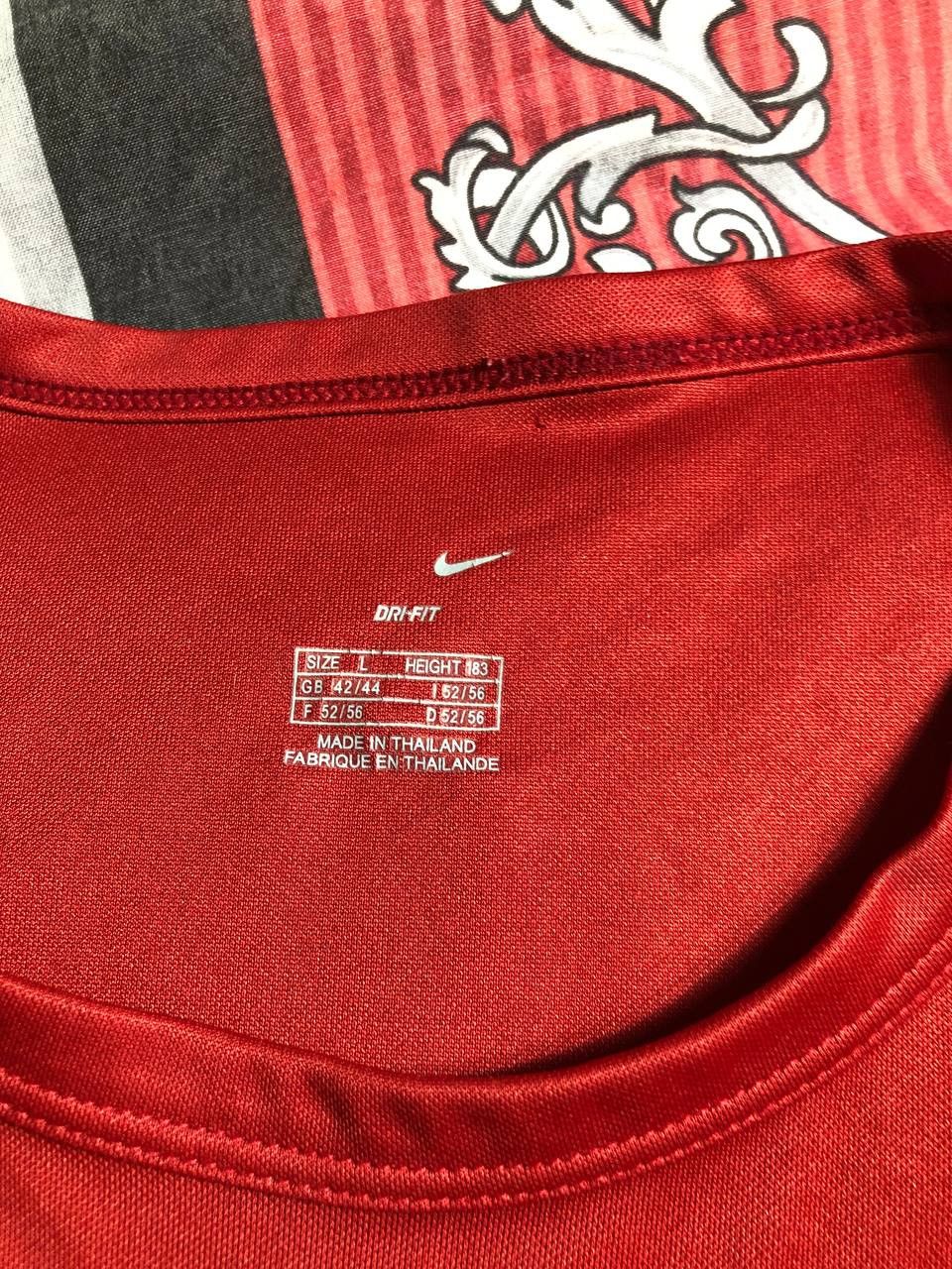 Nike × Vintage Vintage Nike Spell Out Big Logo Tee Shirt Size US L / EU 52-54 / 3 - 12 Thumbnail