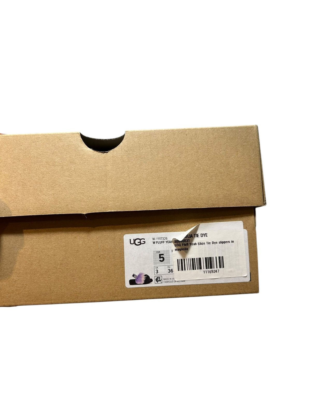 Ugg UGG Fluff Yeah Slide Tie Dye Magnolia (W) Size US 9 / IT 39 - 5 Thumbnail