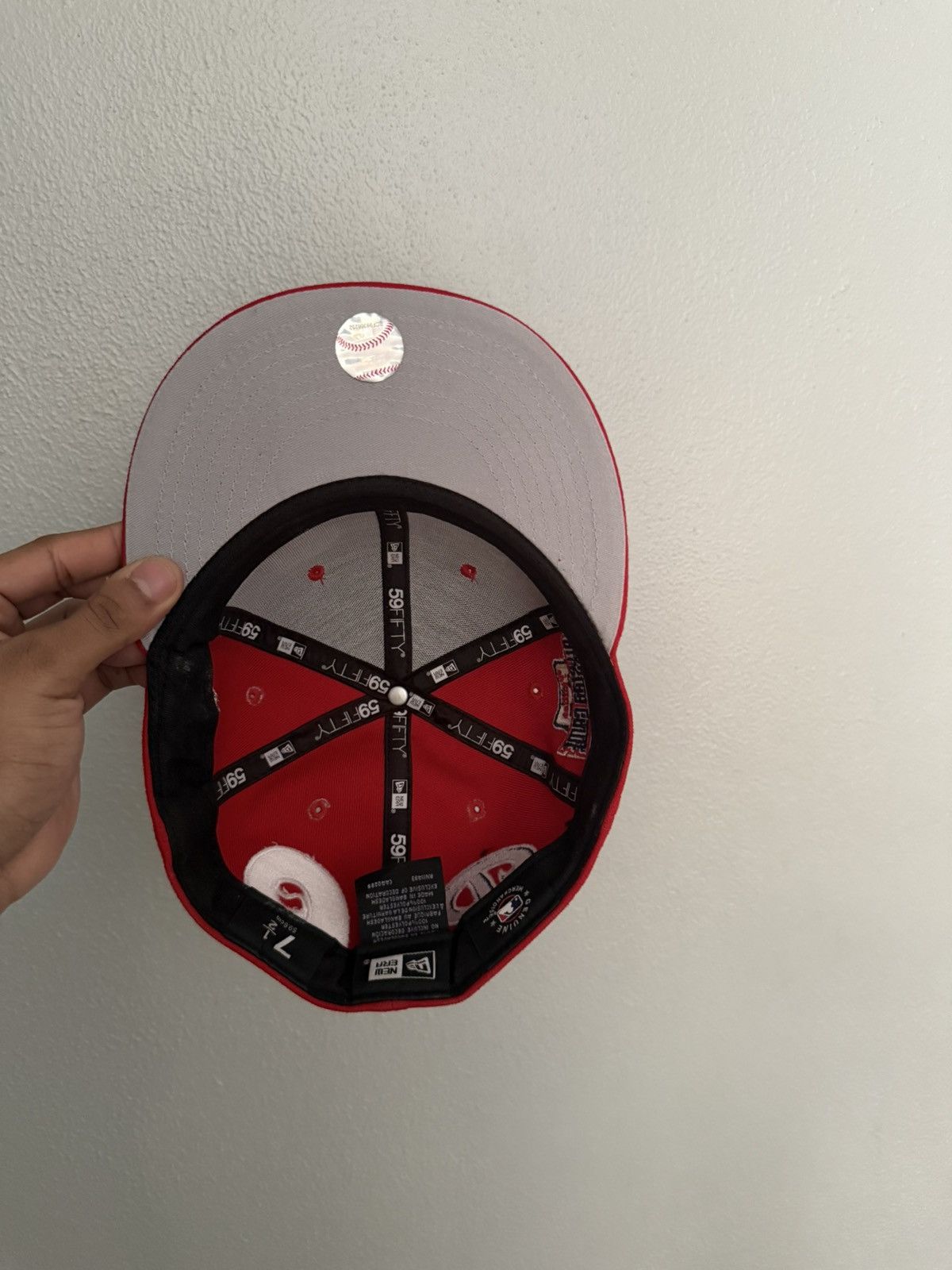 MLB × New Era Phillies New era 59Fifty flat brim size 7 1/2 size Size ONE SIZE - 6 Thumbnail
