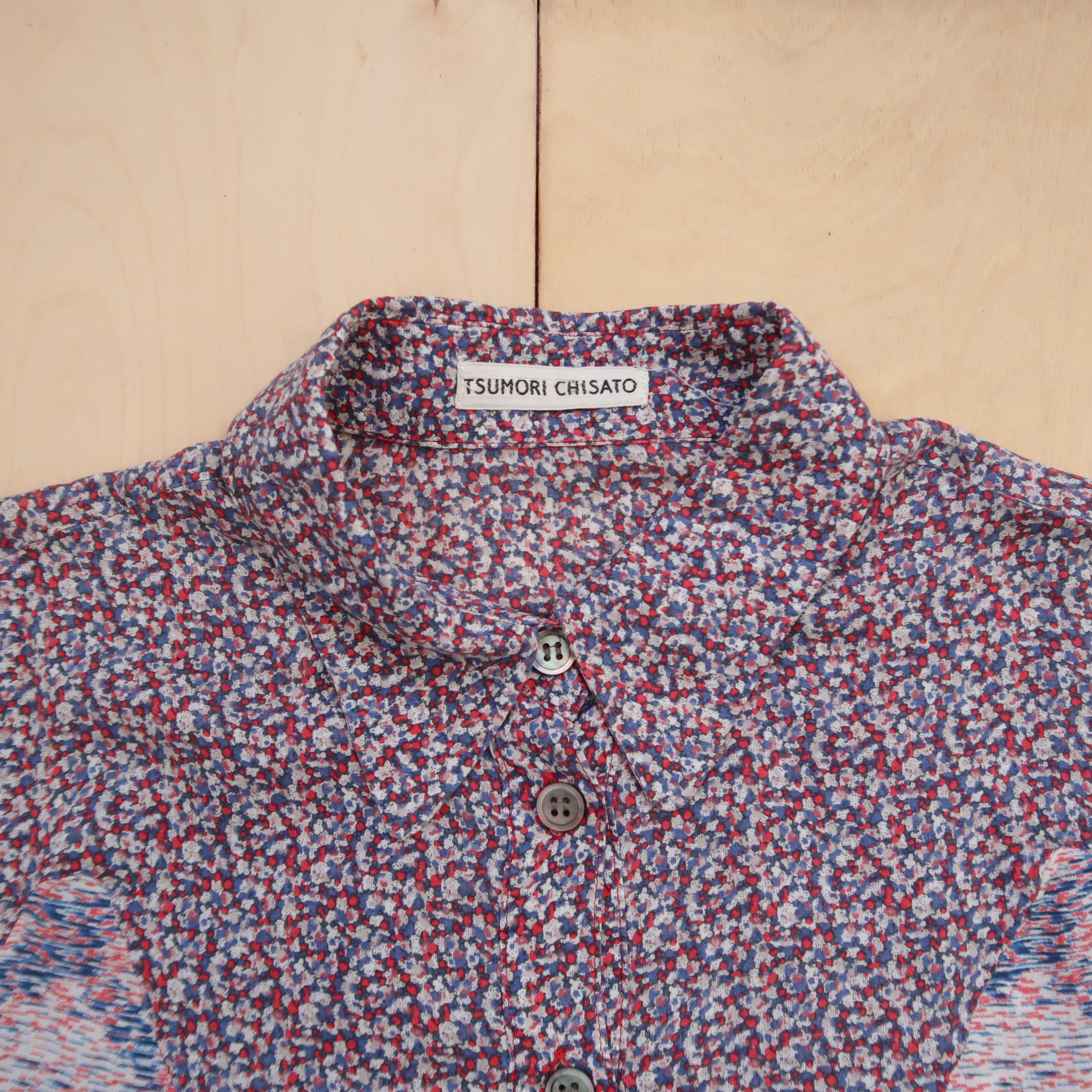 Issey Miyake 1990s Issey Miyake Tsumori Chisato Psychedelic Shirt Size US M / EU 48-50 / 2 - 3 Thumbnail