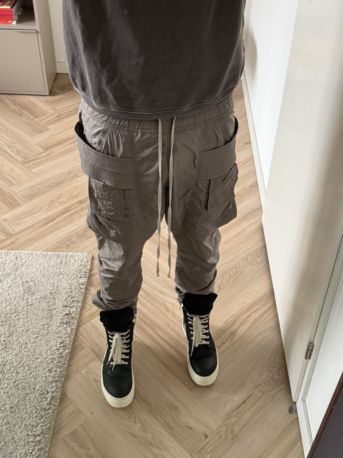 Rick Owens Drkshdw Rick Owens Drkshdw Creatch Cargo Nylon Size L Size US 34 / EU 50 - 10 Thumbnail