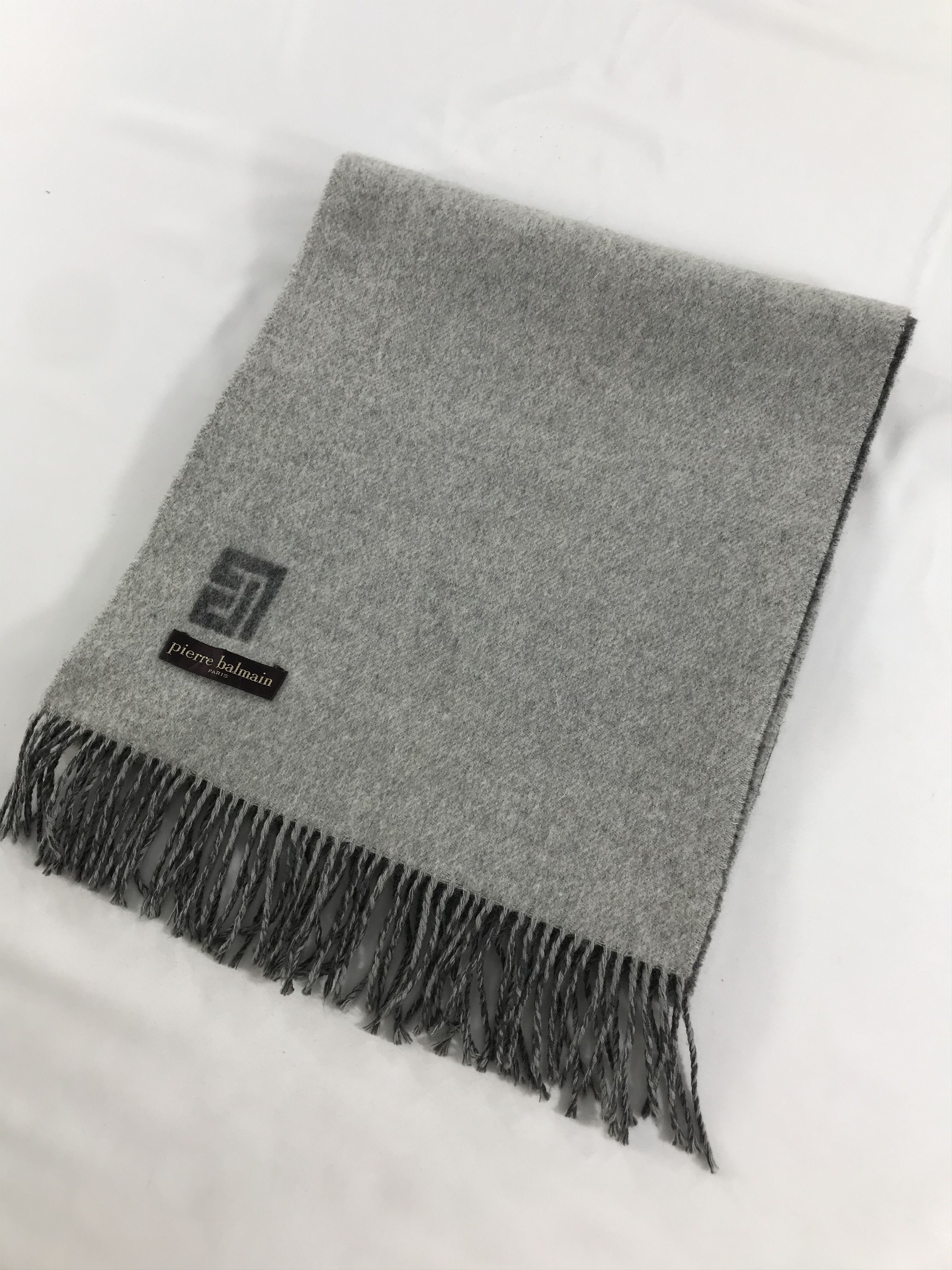 Pierre Balmain Pierre Balmain Wool Scarf Muffler Neckgear Neck Warmer V22 Size ONE SIZE - 3 Thumbnail