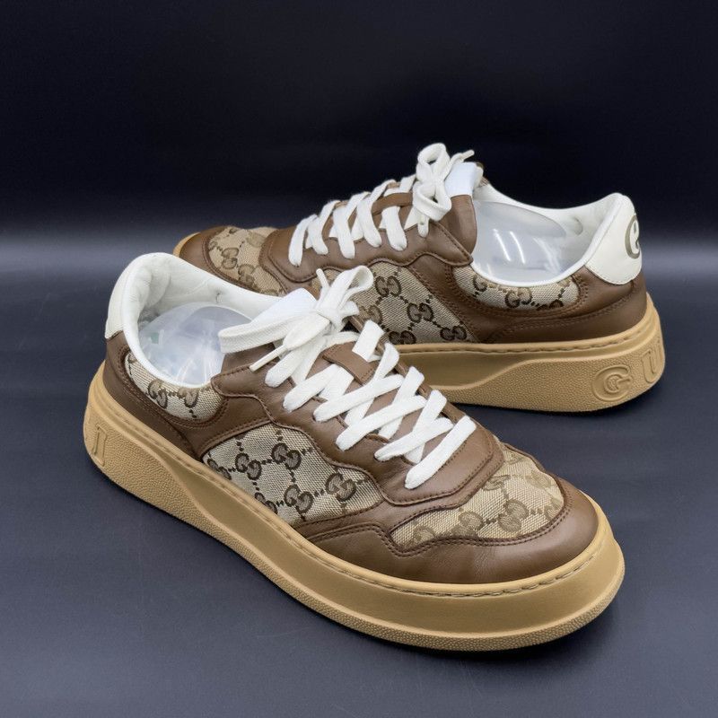 Gucci Gucci Chunky B Casual Sneakers in Brown - Size US 9 / EU 42 - 9 Thumbnail