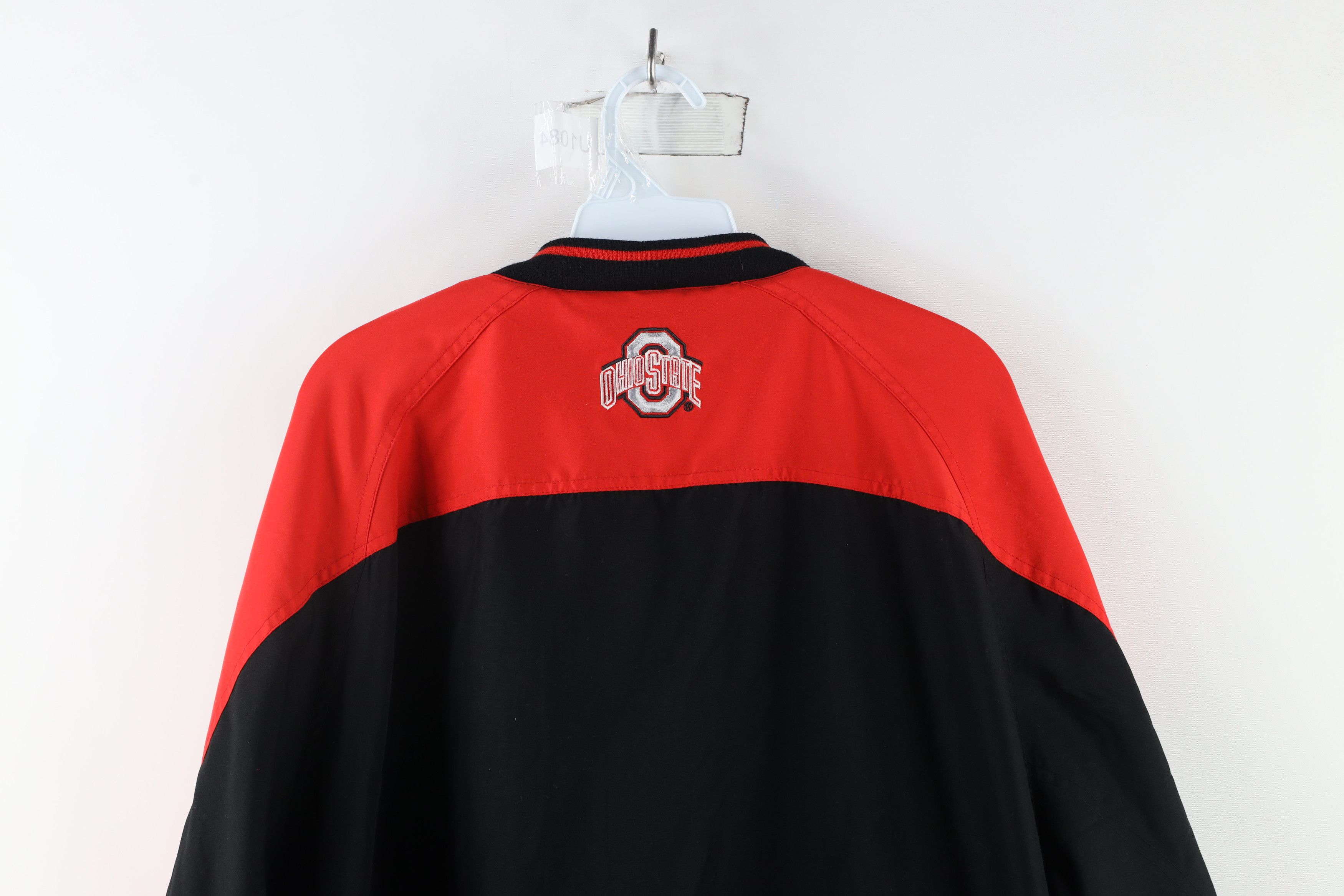 Vintage Vintage 90s Spell Out Ohio State University Pullover Jacket Size US XXL / EU 58 / 5 - 16 Thumbnail
