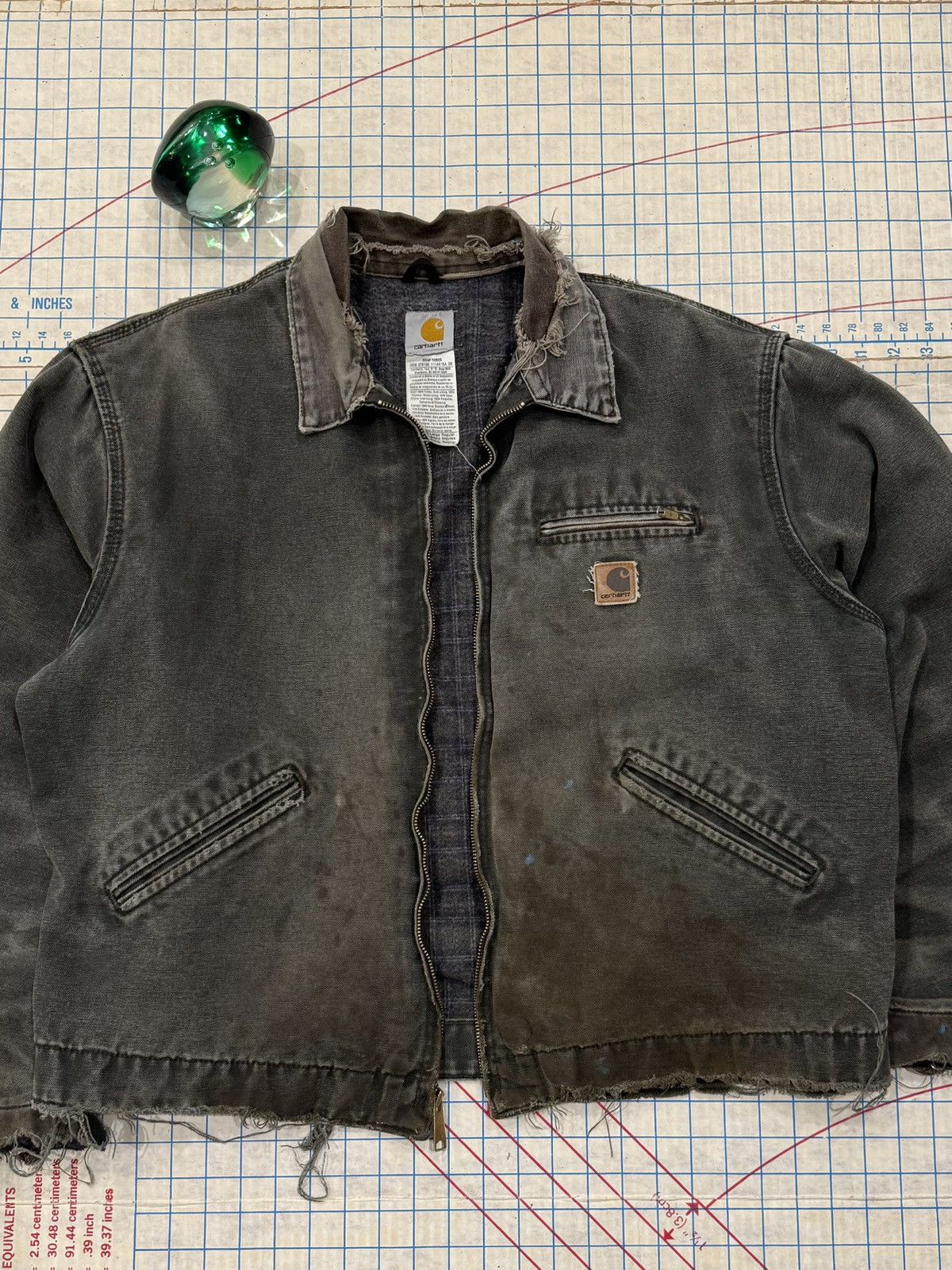 Carhartt Carhartt Detroit Jacket J97 Mos Green Size XL Used Condition Size US XL / EU 56 / 4 - 3 Thumbnail