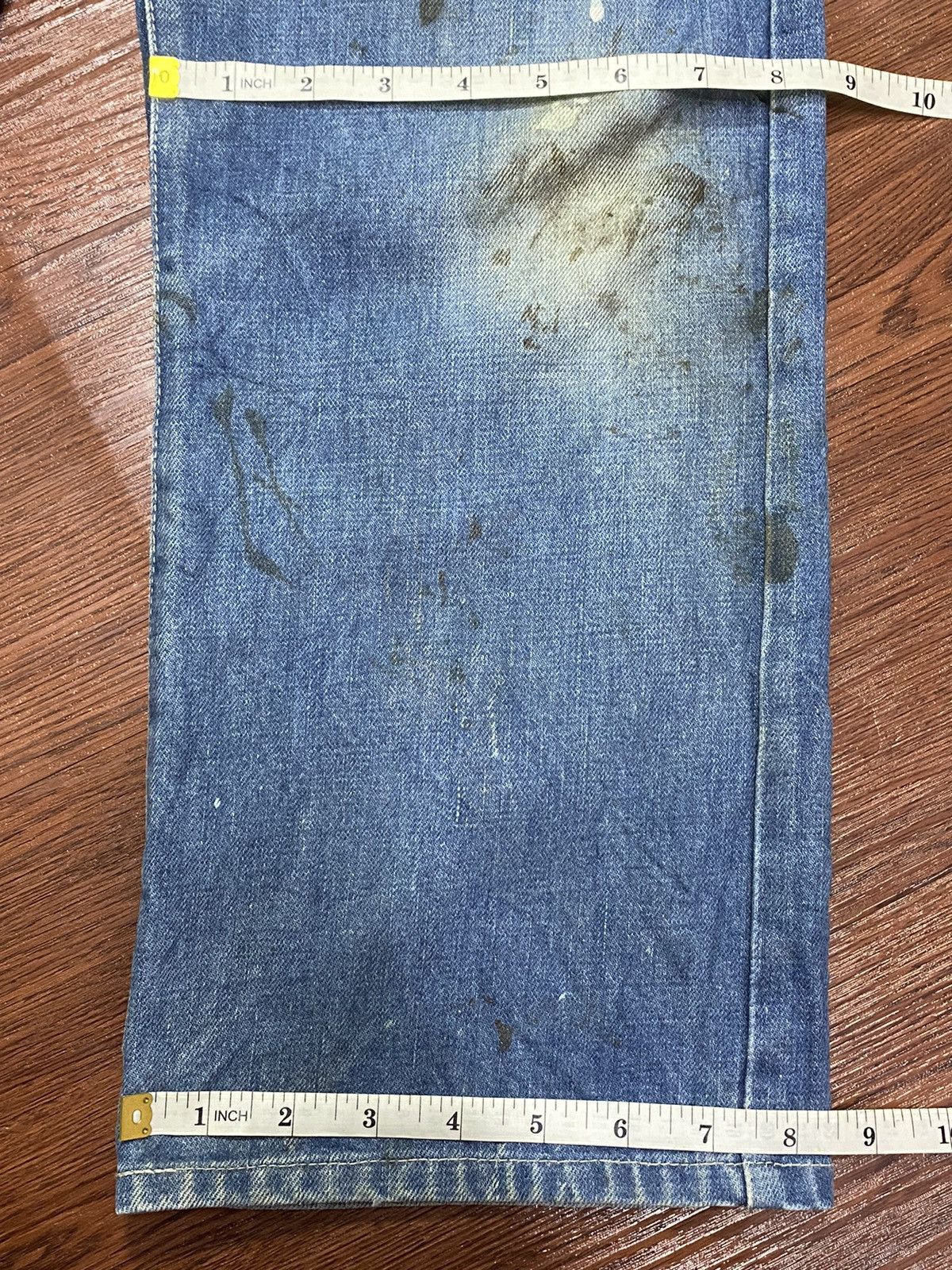 Japanese Brand Vintage Japanese Brands Checker Pocket Loose Jeans Size US 32 / EU 48 - 17 Thumbnail
