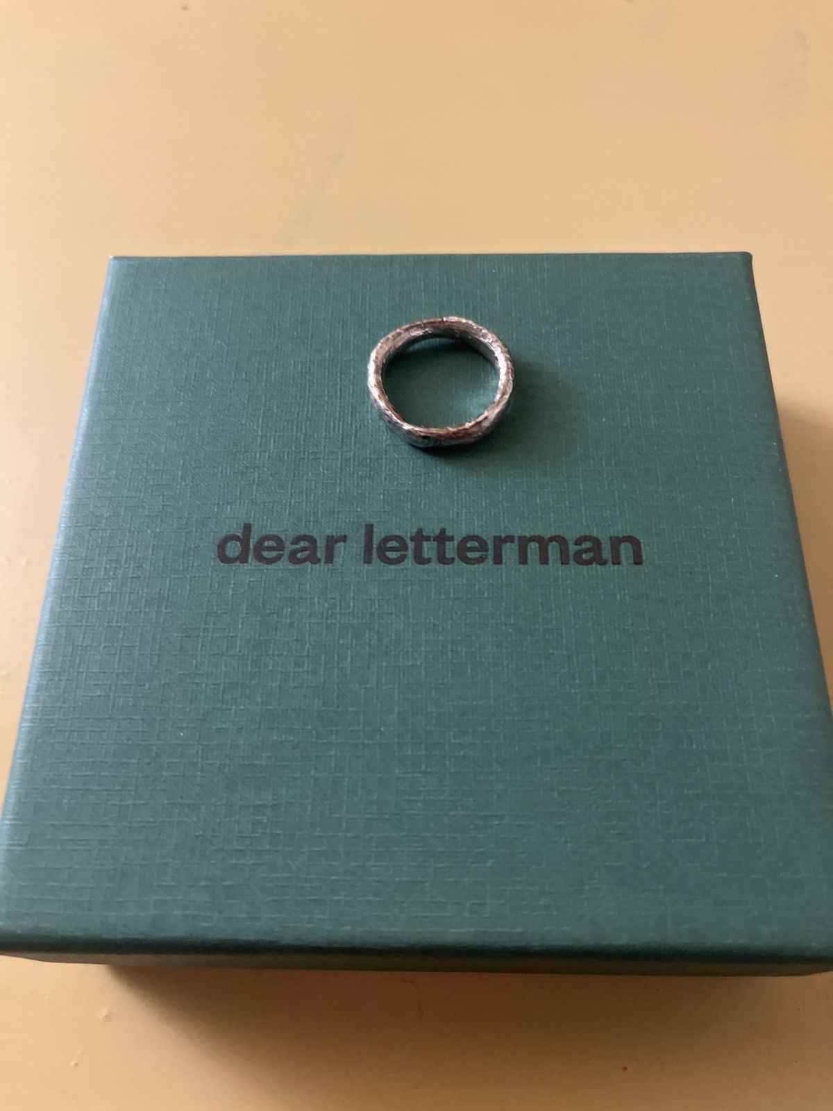 Jewelry dear letterman ring Size ONE SIZE - 2 Thumbnail