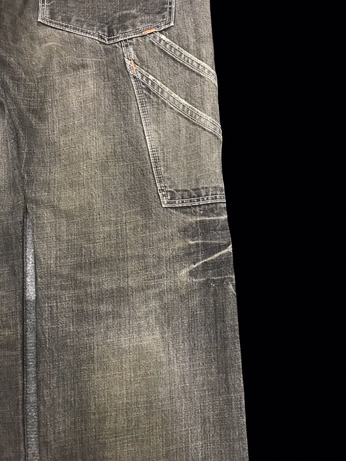 Edwin 💥ARCHIVAL💥RARE EDWIN JAPAN MUDWASH SUSPENDER DENIM F316 Size US 30 / EU 46 - 13 Thumbnail