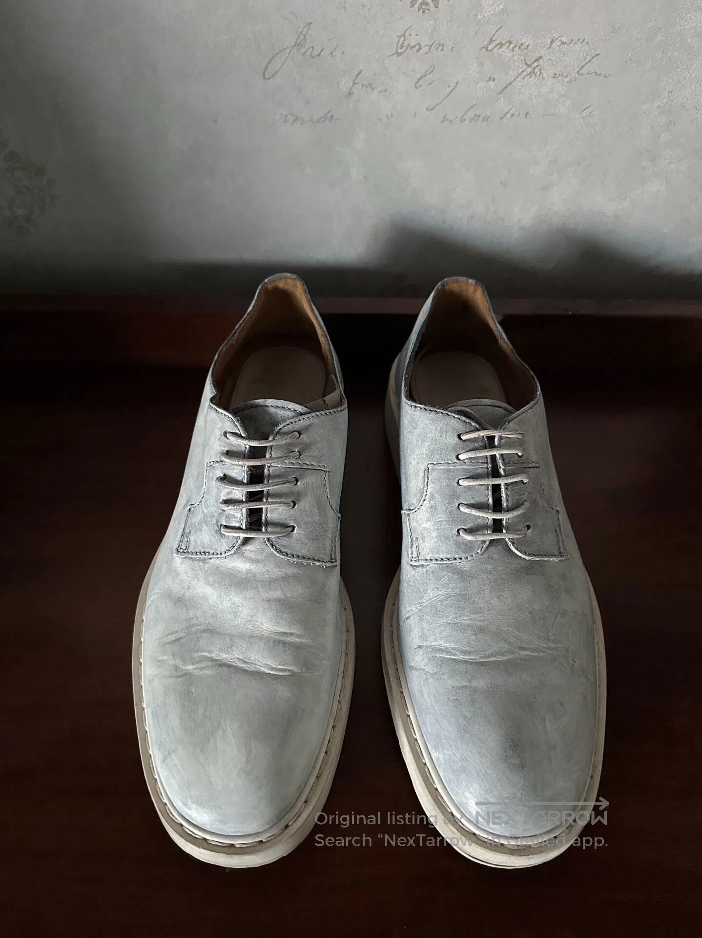 Maison Margiela Maison Margiela EPTPaint the flat-soled Der shoes.| Size US 9 / EU 42 - 2 Thumbnail