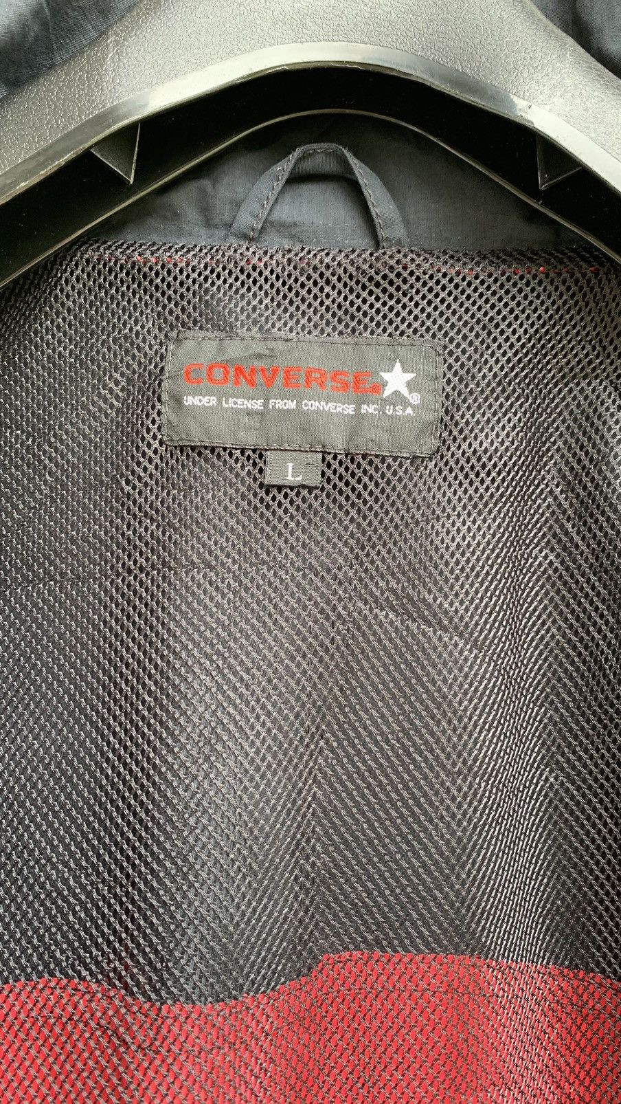 Converse Vintage CONVERSE Zipper Windbreaker Size US L / EU 52-54 / 3 - 11 Thumbnail