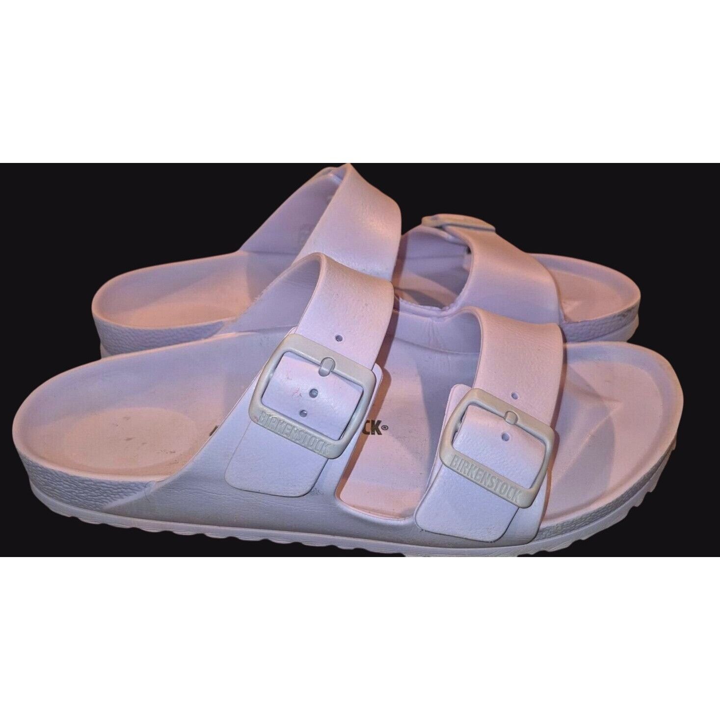 Birkenstock Birkenstock Womens Arizona EVA Sandals Light Purple Womens 9 Size US 9 / IT 39 - 1 Thumbnail
