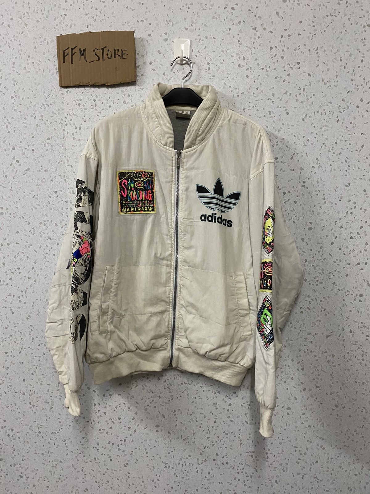Adidas × Vintage Vintage 90s Adidas Snowboard Big Logo Jacket Size US L / EU 52-54 / 3 - 3 Thumbnail