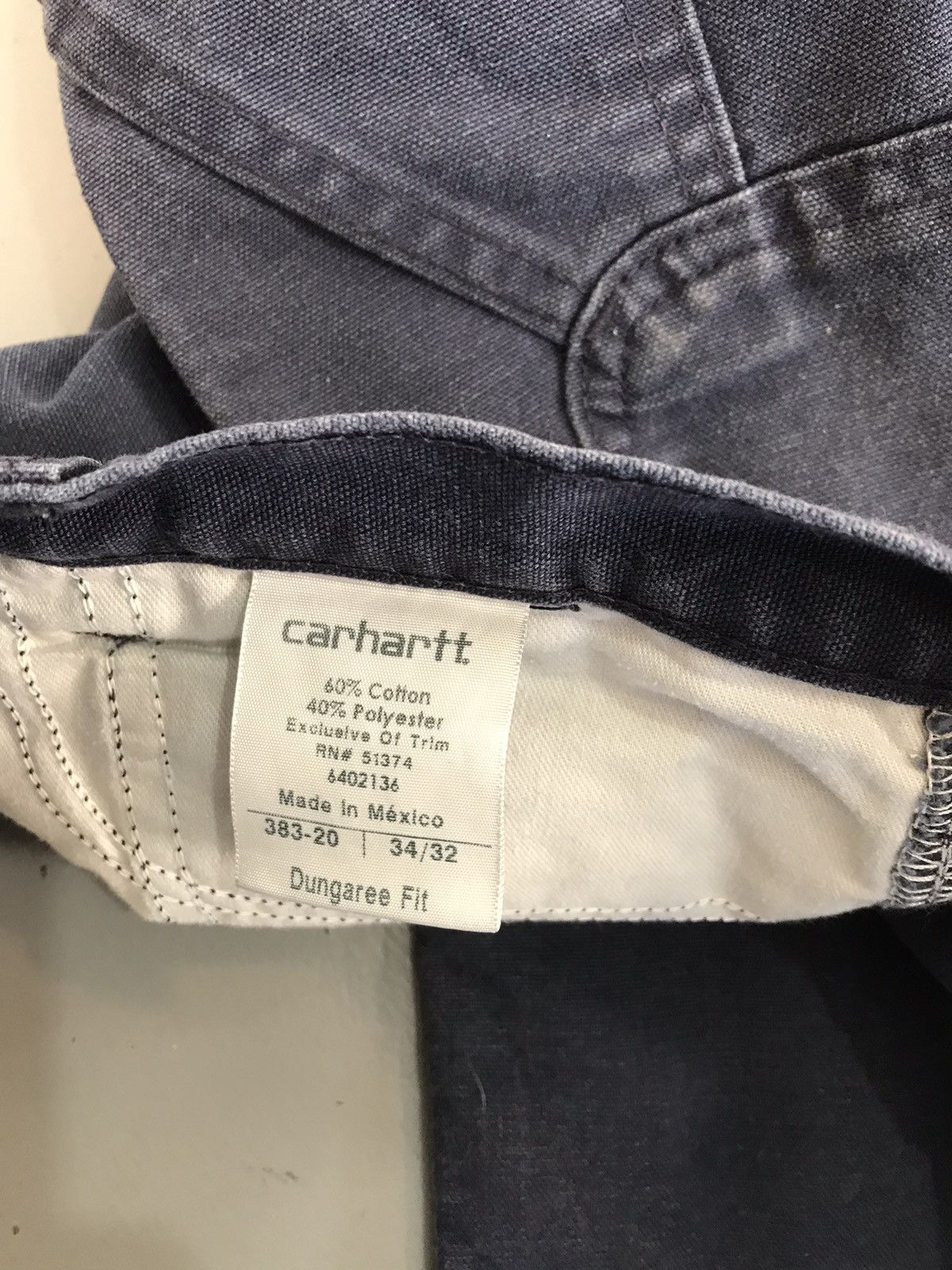 Carhartt × Vintage Vintage Carhartt carpenter denim Size US 34 / EU 50 - 12 Thumbnail