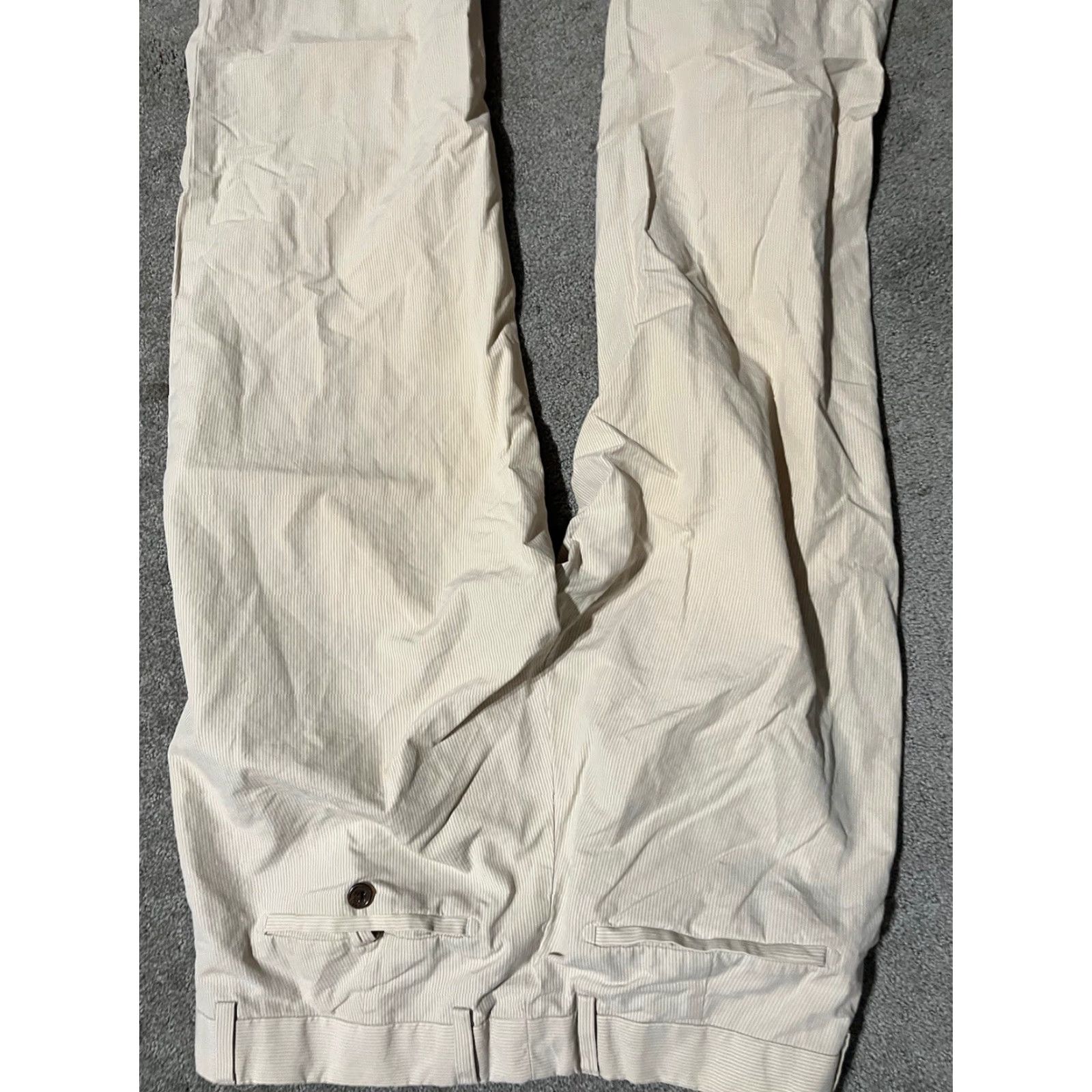 Banana Republic VINTAGE Banana Republic Men Chino Pants Beige 100% Cotton Modern Fit VTG 34x34 Size US 34 / EU 50 - 4 Thumbnail