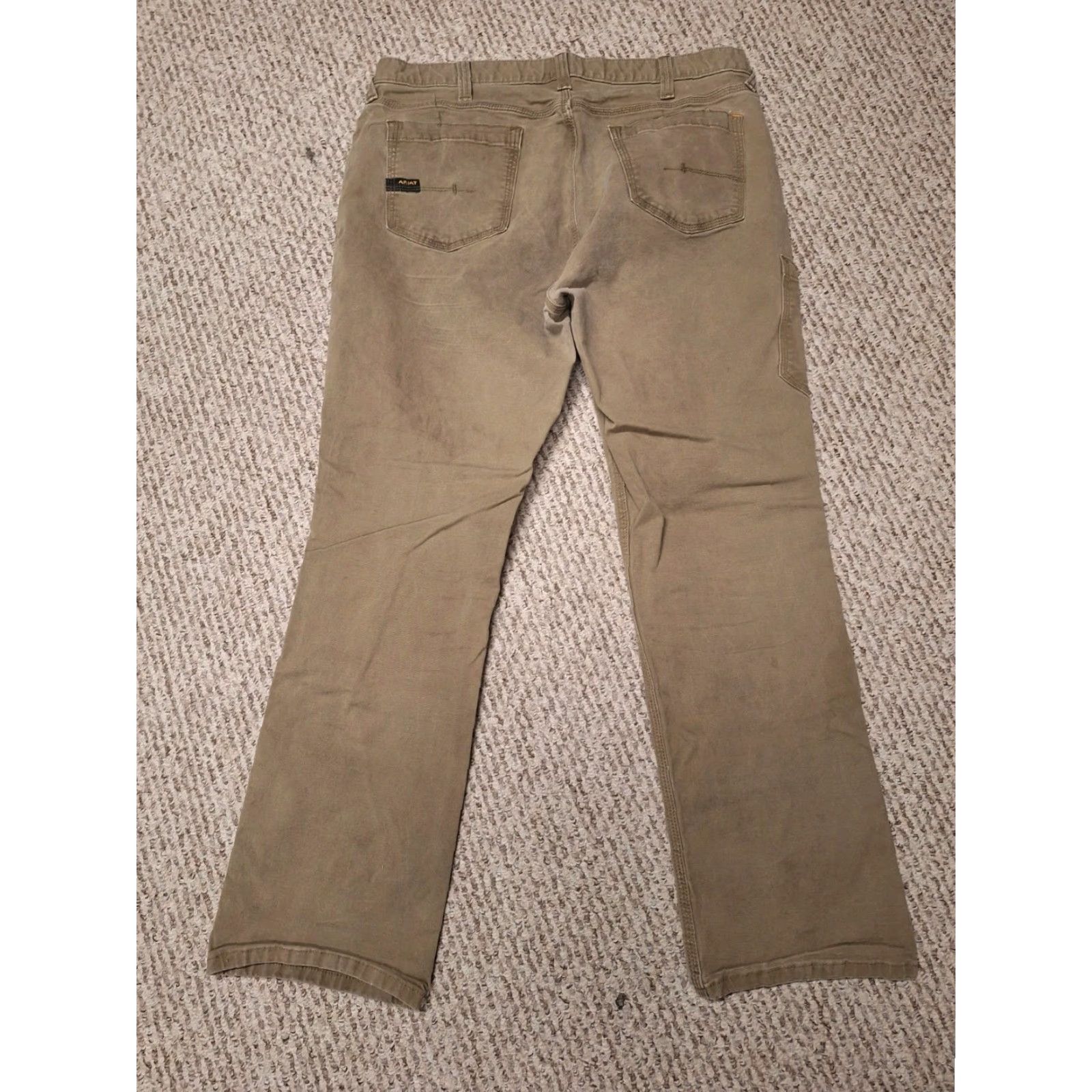 Ariat Ariat Rebar M4 Pant Men 36x32 Tan Relaxed Straight Flaws Size US 36 / EU 52 - 7 Thumbnail